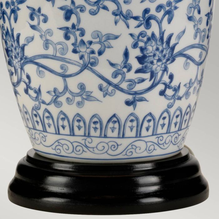 Blue Ginger Jar 1-Light Table Lamp