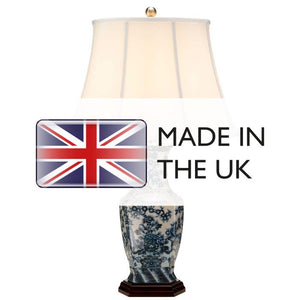 Blue Hex 1 Light Table Lamp - Comet Lighting