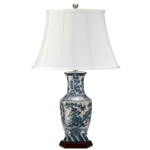 Blue Hex 1 Light Table Lamp - Comet Lighting
