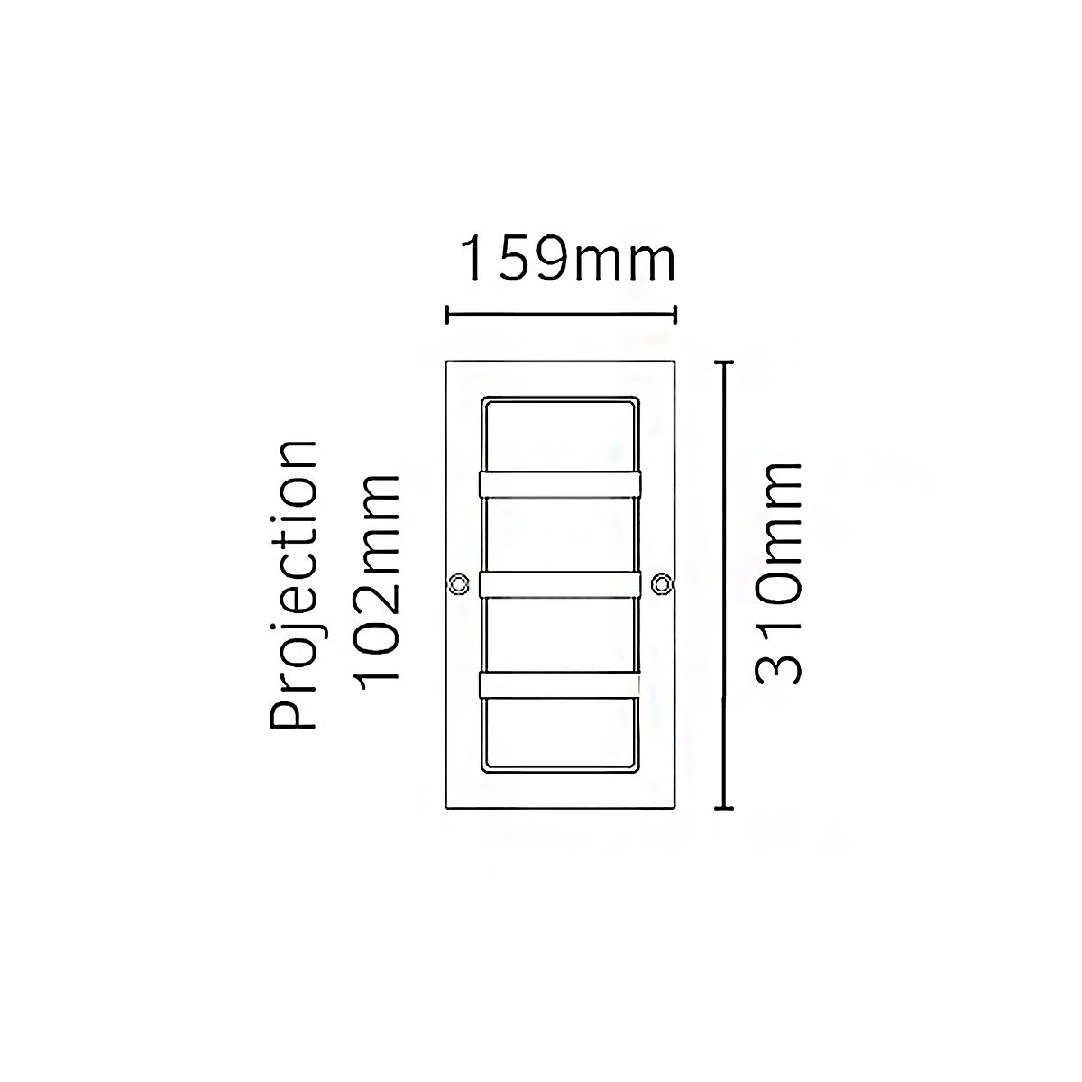 Boden 1 Light Wall Light - Black With Opal Glass - Comet Lighting