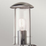 Bruges Outdoor Wall Lantern Stainless Steel - Comet Lighting