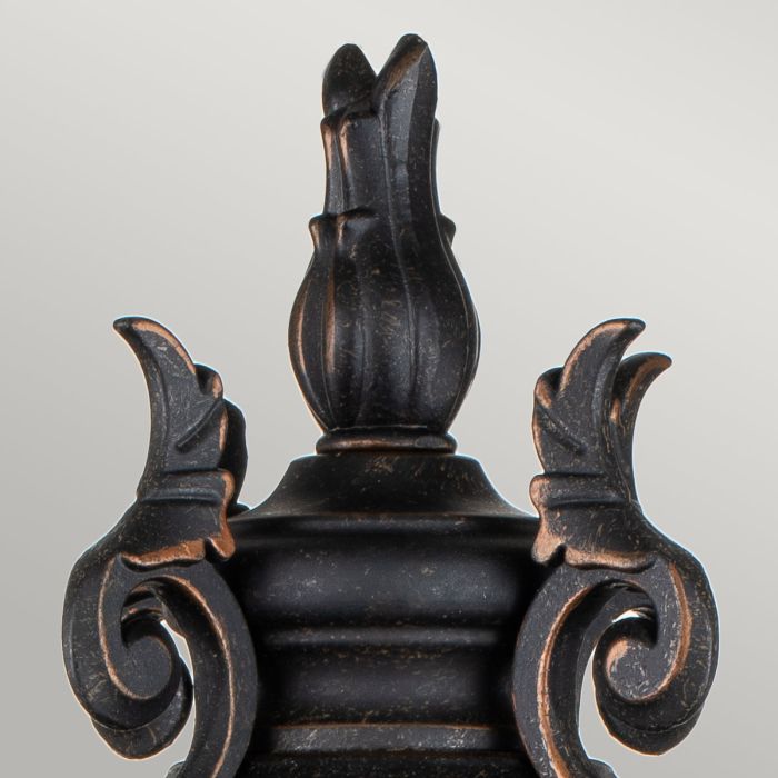 Baltimore 1 Light Large Pedestal Lantern - Comet Lighting