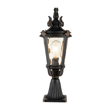 Baltimore 1 Light Medium Pedestal Lantern - Comet Lighting