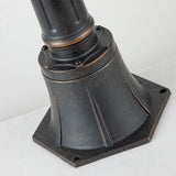 Baltimore Outdoor Medium Pillar Lantern Bronze