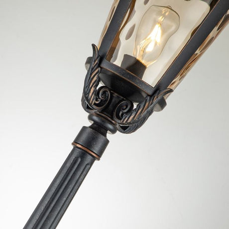 Baltimore Outdoor Lamp Post Large Bronze - Comet Lighting