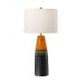 Burnt Oak 1 Light Table Lamp