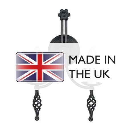 Belfry 2 Light Wall Light Black - Comet Lighting