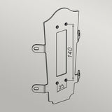 Corner Bracket 4 - Black - Comet Lighting