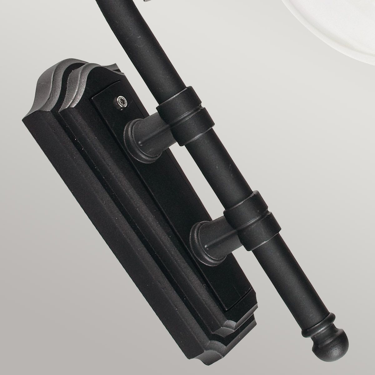Como 1 Light Wall Lantern - Black - Comet Lighting
