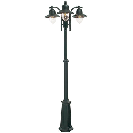 Como 3 Light Triple Head Post - Comet Lighting