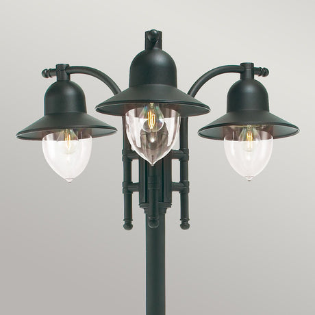 Como 3 Light Triple Head Post - Comet Lighting