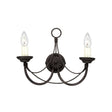 Carisbrooke 2 Light Wall Light - Comet Lighting