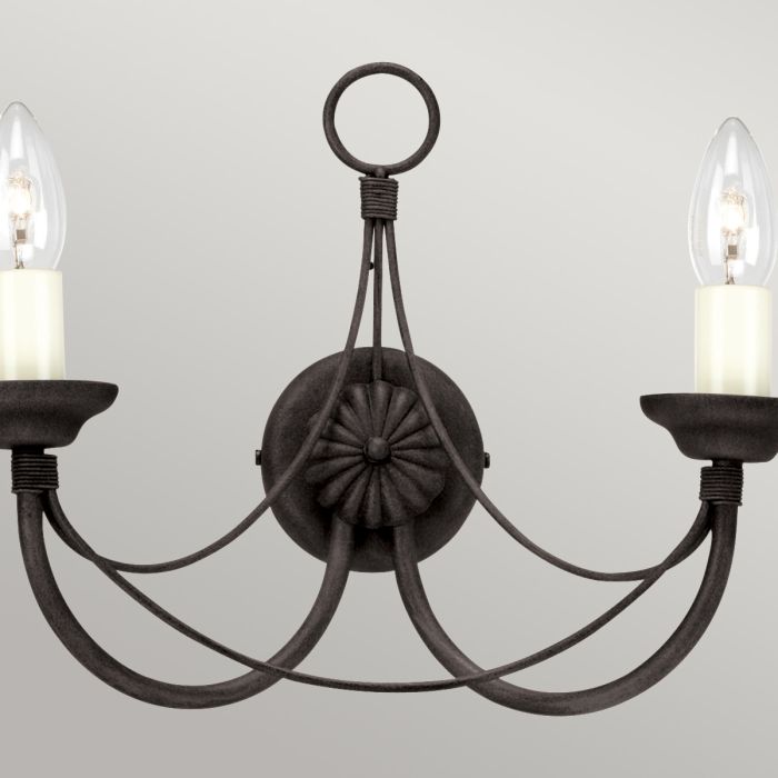 Carisbrooke 2 Light Wall Light - Comet Lighting