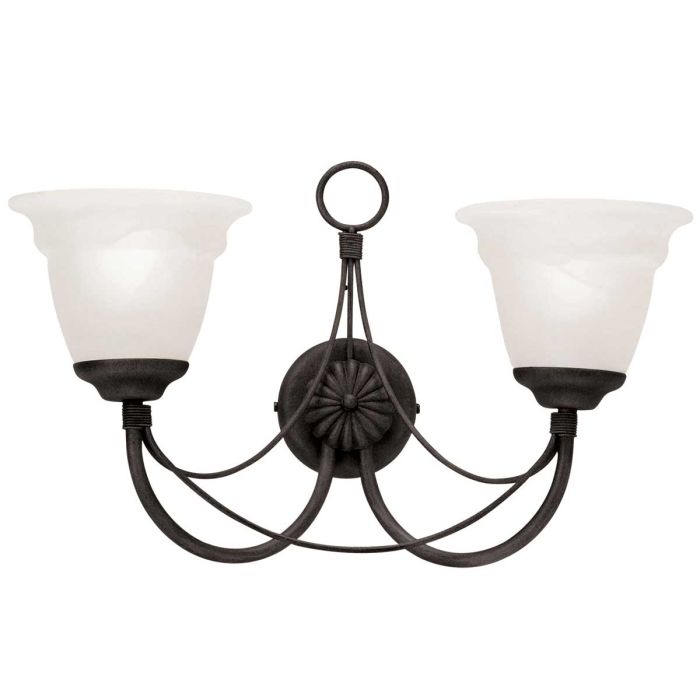 Carisbrooke 2 Light Wall Light - Comet Lighting