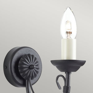 Chartwell 1 Light Wall Light - Comet Lighting