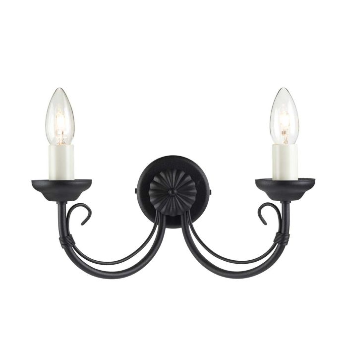 Chartwell 2 Light Wall Light - Comet Lighting