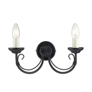 Chartwell 2 Light Wall Light - Comet Lighting
