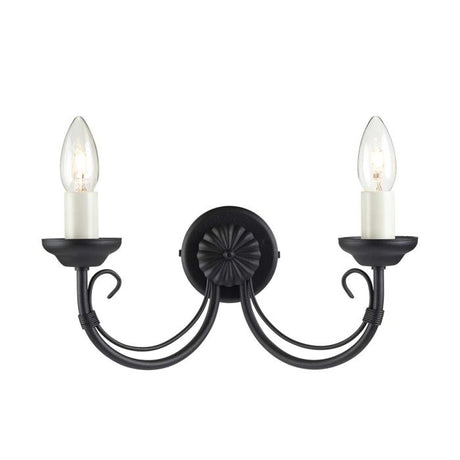 Chartwell 2 Light Wall Light - Comet Lighting