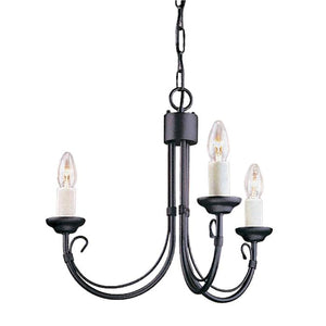 Chartwell 3 Light Chandelier - Comet Lighting