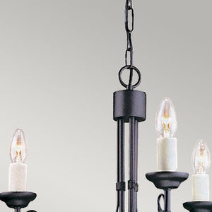 Chartwell 3 Light Chandelier - Comet Lighting