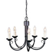 Chartwell 5 Light Chandelier - Comet Lighting