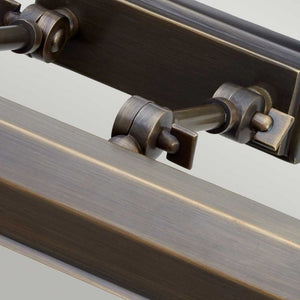 Chawton Medium Picture Light - Dark Bronze - Comet Lighting