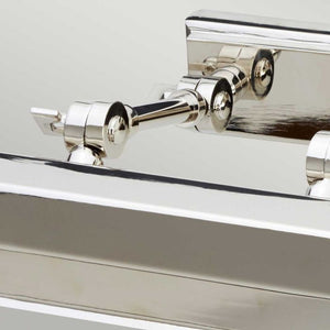 Chawton Medium Picture Light - Polished Nickel - Comet Lighting