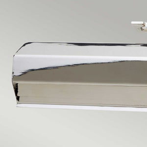 Chawton Medium Picture Light - Polished Nickel - Comet Lighting