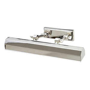 Chawton Medium Picture Light - Polished Nickel - Comet Lighting
