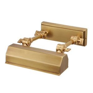 Chawton Small Picture Light - Aged Brass - Comet Lighting