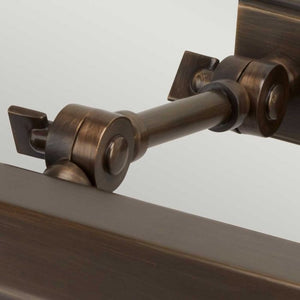 Chawton Small Picture Light - Dark Bronze - Comet Lighting
