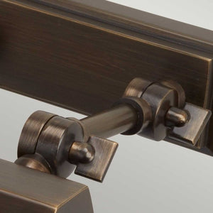 Chawton Small Picture Light - Dark Bronze - Comet Lighting