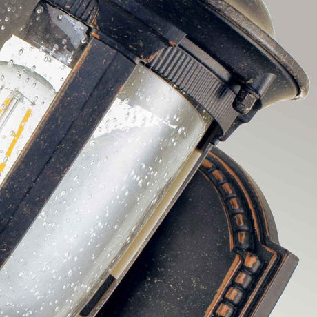 Cleveland 1 Light Small Wall Lantern - Comet Lighting