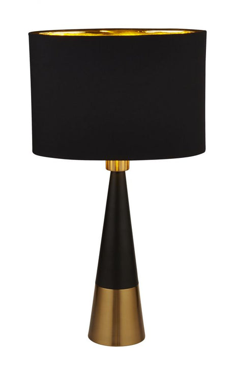 Tableau Table Lamp w/ Black Shade