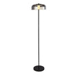 Branscombe1Lt LED Floor Lamp Matt Black