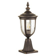 Cleveland 1 Light Small Pedestal Lantern - Comet Lighting