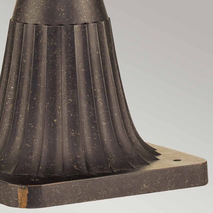 Cleveland 1 Light Small Pedestal Lantern - Comet Lighting