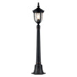 Cleveland 1 Light Small Pillar Lantern Weathered Bronze