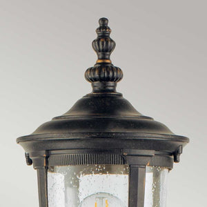 Cleveland 1 Light Small Pillar Lantern - Comet Lighting