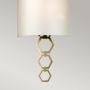 Clark Medium 1 Light Wall Light - Aged Brass