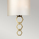 Clark Medium 1 Light Wall Light - Aged Brass