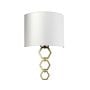 Clark Medium 1 Light Wall Light - Aged Brass