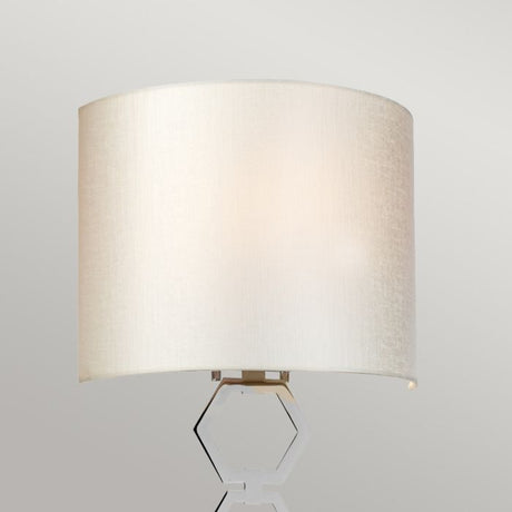 Clark Medium 1 Light Wall Light - Polished Chrome - Comet Lighting