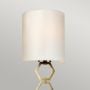 Clark Small 1 Light Wall Light - Aged Brass