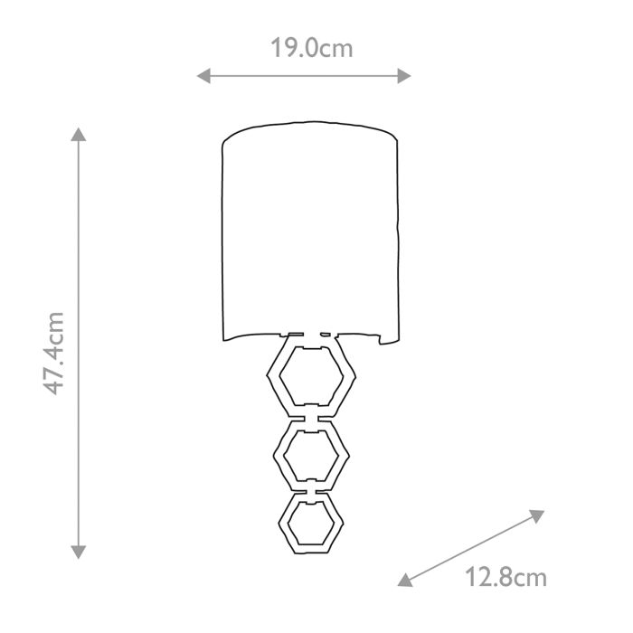 Clark Small 1 Light Wall Light - Aged Brass - Comet Lighting