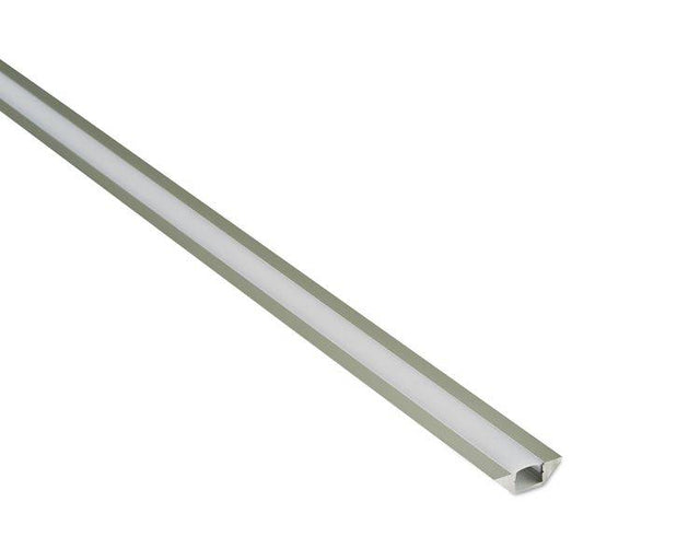 CO7 45° slim surface-mount corner profile & diffuser 1M - Comet Lighting