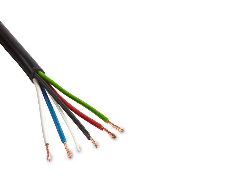 CR575RGBW 5-core PVC cable - Comet Lighting