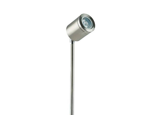 SL220 spike light, stainless steel 316, wide beam, low voltage, 2700K - Comet Lighting