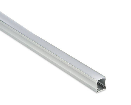 SM28 28mm deep surface-mount profile and diffuser 1M - Comet Lighting