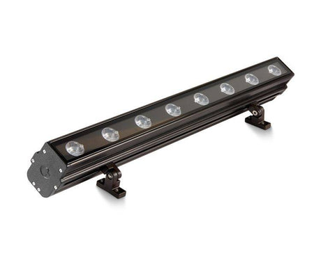 ULM346 25x6 straight to mains wall washing light bar 4000K, 400mm - Comet Lighting